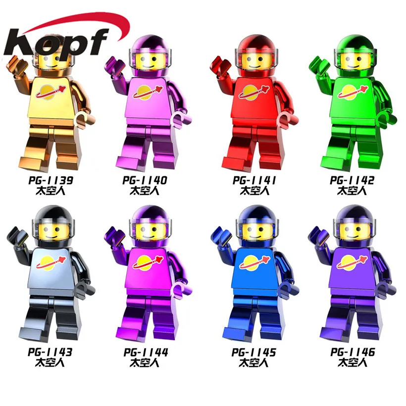 Building Blocks Single Sale Chrome Golden Series Astronaut Figures Space Man Super Heroes Bricks Children Gift Toys Model PG8091
Building Blocks Single Sale Chrome Golden Series Astronaut Figures Space Man Super Heroes Bricks Children Gift Toys Model PG8091