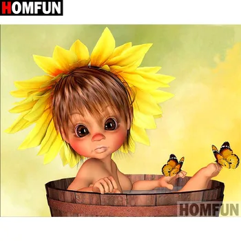 HOMFUN Full Square/Round Drill 5D DIY Diamond Painting "Cartoon girl butterfly" 3D Embroidery Cross Stitch 5D Home Decor A17177
HOMFUN Full Square/Round Drill 5D DIY Diamond Painting "Cartoon girl butterfly" 3D Embroidery Cross Stitch 5D Home Decor A17177