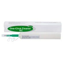 10 pieces/lot Fiber Cleaner SC One Click Cleaner 2.5mm Universal Connector Fiber Optic Cleaning Pen with 900+ cleanings
10 pieces/lot Fiber Cleaner SC One Click Cleaner 2.5mm Universal Connector Fiber Optic Cleaning Pen with 900+ cleanings