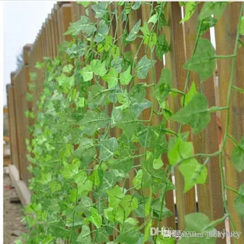 Free Shipping 60 m/lot Grape Leaf Rattan Simulation Artificial IVY Leaves Garland Plants Potato Vine Foliage Festival Decoration
Free Shipping 60 m/lot Grape Leaf Rattan Simulation Artificial IVY Leaves Garland Plants Potato Vine Foliage Festival Decoration