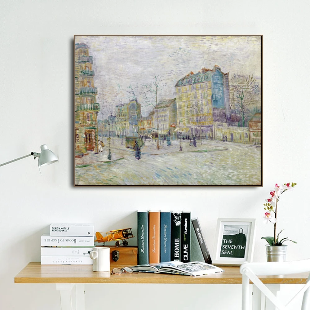 Boulevard de Clichy by Vincent Van Gogh Canvas Painting Calligraphy Prints Home Decor Wall Art Pictures For Living Room Bedroom
Boulevard de Clichy by Vincent Van Gogh Canvas Painting Calligraphy Prints Home Decor Wall Art Pictures For Living Room Bedroom