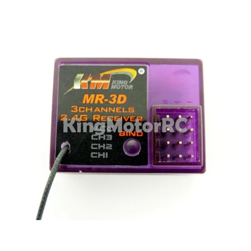 Новый King Motor MR-3D 3-канальный приемник для MT-3D радио | Игрушки и хобби