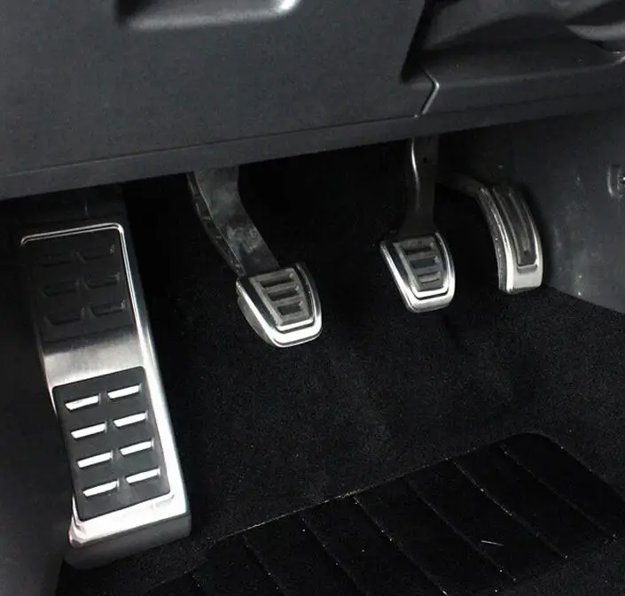 Metal anti-skid car peda Brake pad foot rest cover accelerator footplate for AT MT Volkswagen VW Golf 7
Metal anti-skid car peda Brake pad foot rest cover accelerator footplate for AT MT Volkswagen VW Golf 7