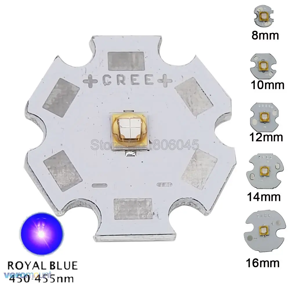 10x5 W LG3535 Высокая мощность светодиодное освещение излучатель диод Королевский синий 450nm-455nm с 8 мм/12 мм/14 мм/16 мм/20 мм PCB DC3.2-3.4V 1500mA
10x5 W LG3535 Высокая мощность светодиодное освещение излучатель диод Королевский синий 450nm-455nm с 8 мм/12 мм/14 мм/16 мм/20 мм PCB DC3.2-3.4V 1500mA