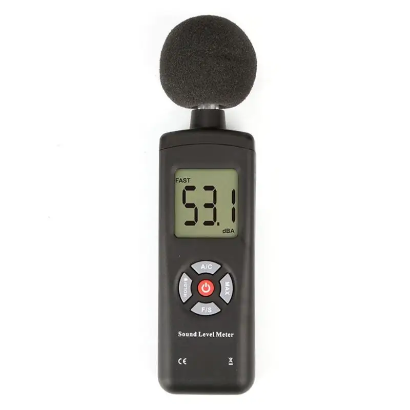 30-130dB 0.1dB Digital Audio Sound Level Meter Decibel Noise Volume Tester Noise Measurement Noise Diagnostic tool
30-130dB 0.1dB Digital Audio Sound Level Meter Decibel Noise Volume Tester Noise Measurement Noise Diagnostic tool