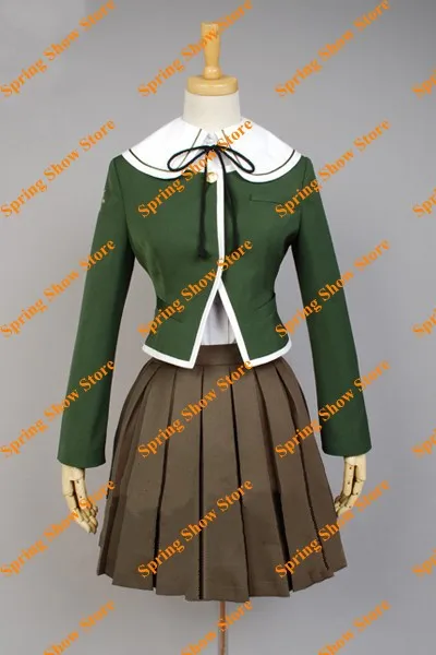 Danganronpa Fujisaki Chihiro Custom Made Green&Brown Uniform Anime Cosplay Costume
Danganronpa Fujisaki Chihiro Custom Made Green&Brown Uniform Anime Cosplay Costume