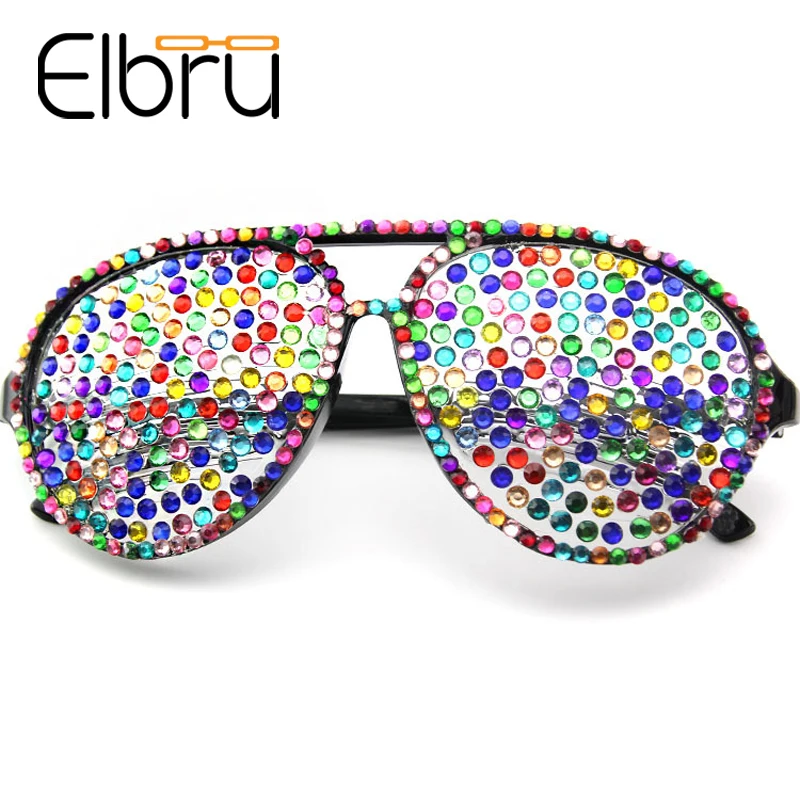 Elbru Colour Crystal Sunglasses Double-Beam Halloween Christmas Party Glasses Eyewear Decoration Club Eyeglasses Oculos De Sol
Elbru Colour Crystal Sunglasses Double-Beam Halloween Christmas Party Glasses Eyewear Decoration Club Eyeglasses Oculos De Sol