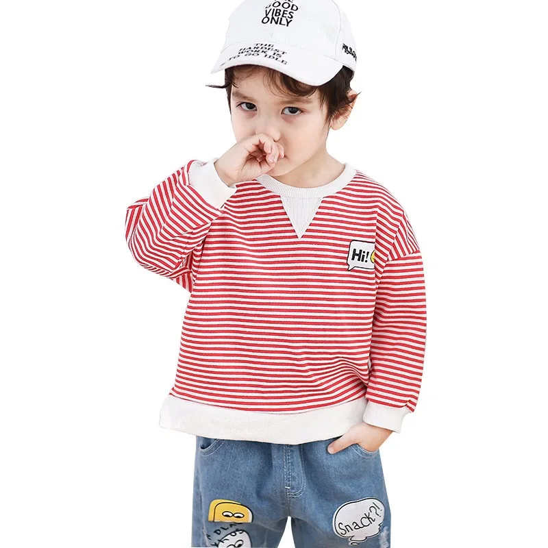 New Spring Autumn Baby Girls Boys T-shirts High Quality Fashion Casual Long Sleeve Stripe Tees Tops Children Cotton Clothes
New Spring Autumn Baby Girls Boys T-shirts High Quality Fashion Casual Long Sleeve Stripe Tees Tops Children Cotton Clothes