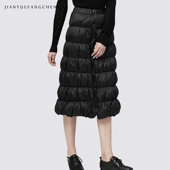 Fashion Ladies Skirts 2018 Plus Size Winter Warm Duck Down Black Skirt Midi Women A Line High Waist Skirt Button Slimming Jupe
Fashion Ladies Skirts 2018 Plus Size Winter Warm Duck Down Black Skirt Midi Women A Line High Waist Skirt Button Slimming Jupe