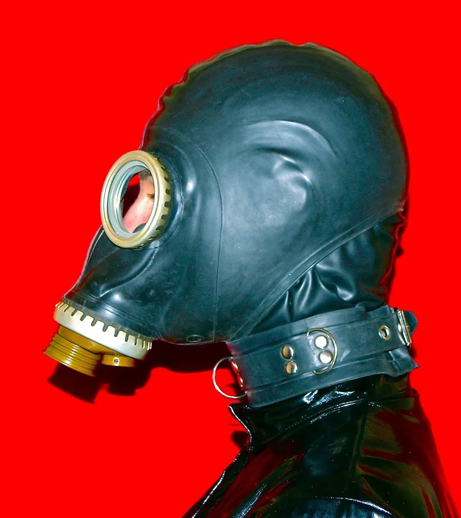 Latex mask pic