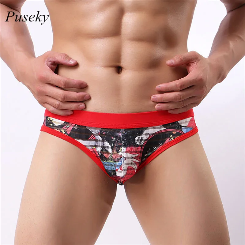 2018 New Arrival Male Underwear Sexy Briefs Gay Printed Underwear Breathable Comfy Underpants Man Underwear Shorts Blue 2XL
2018 New Arrival Male Underwear Sexy Briefs Gay Printed Underwear Breathable Comfy Underpants Man Underwear Shorts Blue 2XL