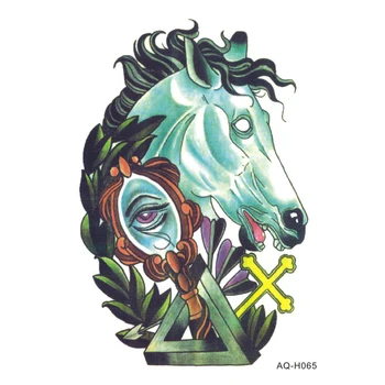 Large Arm Sleeves Temporary Tattoo Sticker Mystery Horse Eye Arm Art Tattoo Male Half Indian Totem Fake Tatoo for Men BH-065
Large Arm Sleeves Temporary Tattoo Sticker Mystery Horse Eye Arm Art Tattoo Male Half Indian Totem Fake Tatoo for Men BH-065