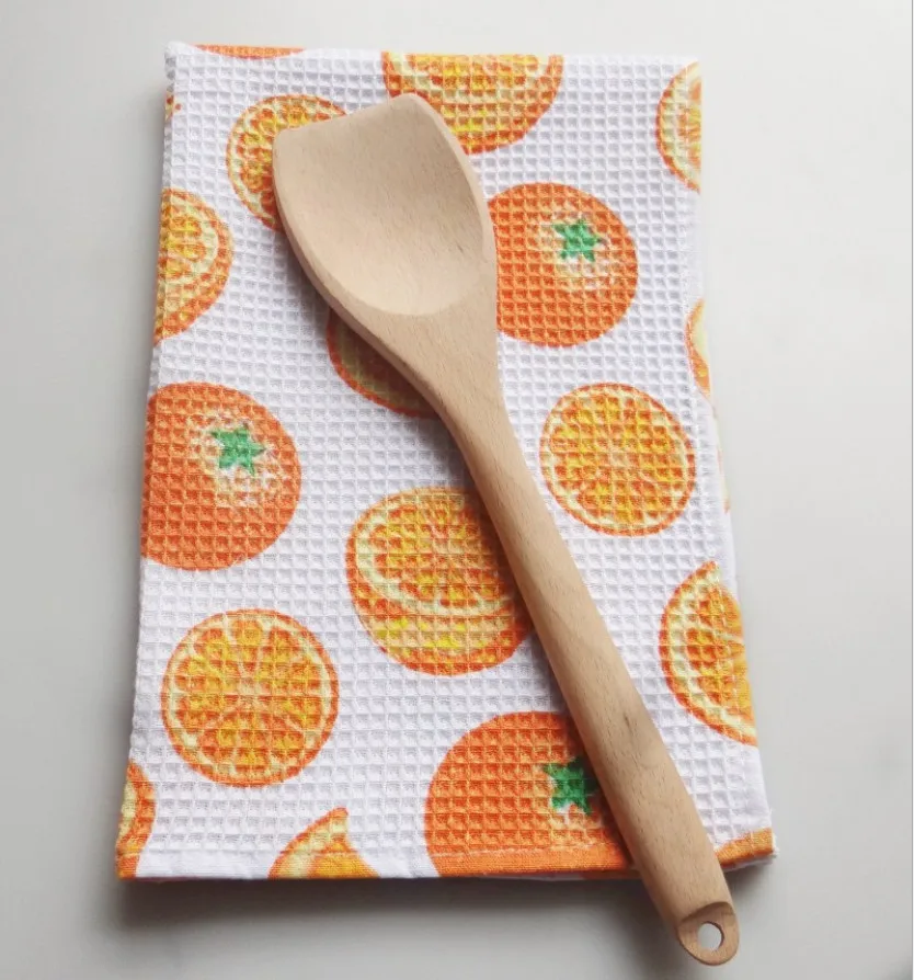 1 PC Tea Towel Reusable Kitchen Textile Fresh Orange Pattern Dining Table Decoration Cotton Waffle Fabric Home Use Kitchen Towel
1 PC Tea Towel Reusable Kitchen Textile Fresh Orange Pattern Dining Table Decoration Cotton Waffle Fabric Home Use Kitchen Towel