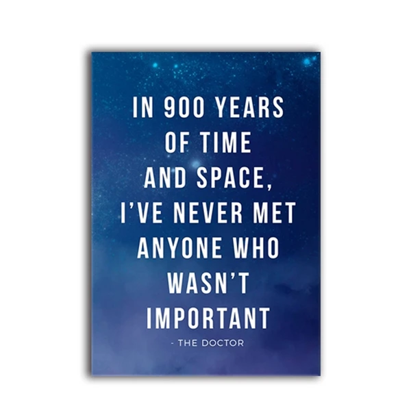 Doctor-Who-Quote-Canvas-Art-Print-and-Poster-Tardis-Doctor-Who-Art-Poster-Canvas-Painting-Wall (4)