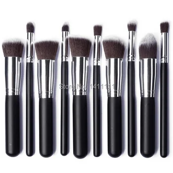 Wholesale DHL Free Shipping Makeup Brushes Set Kit 10pcs in 1 Pro Foundation blush Eyeshadow Eyebrow Brush Kabuki Black MB86
Wholesale DHL Free Shipping Makeup Brushes Set Kit 10pcs in 1 Pro Foundation blush Eyeshadow Eyebrow Brush Kabuki Black MB86
