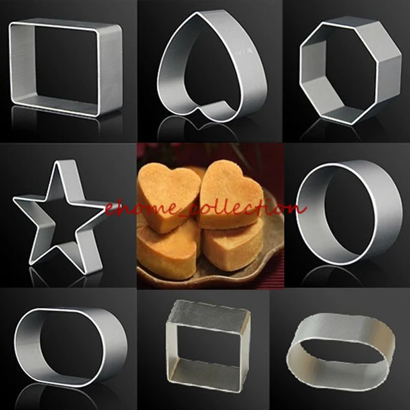5pcs/set Metal Cookie Cutters Fondant Cake Tools Oval Rectangle Square Shape Cookie Biscuit Cutter Decorating Moulds
5pcs/set Metal Cookie Cutters Fondant Cake Tools Oval Rectangle Square Shape Cookie Biscuit Cutter Decorating Moulds