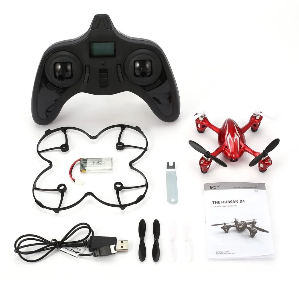 

Hubsan X4 H107C 2.4GHz Drone 4 Channels 6-axis Gyro Portable Mini Drone RTF RC Quadcopter With 2MP Camera 3D Flips Built-in LED