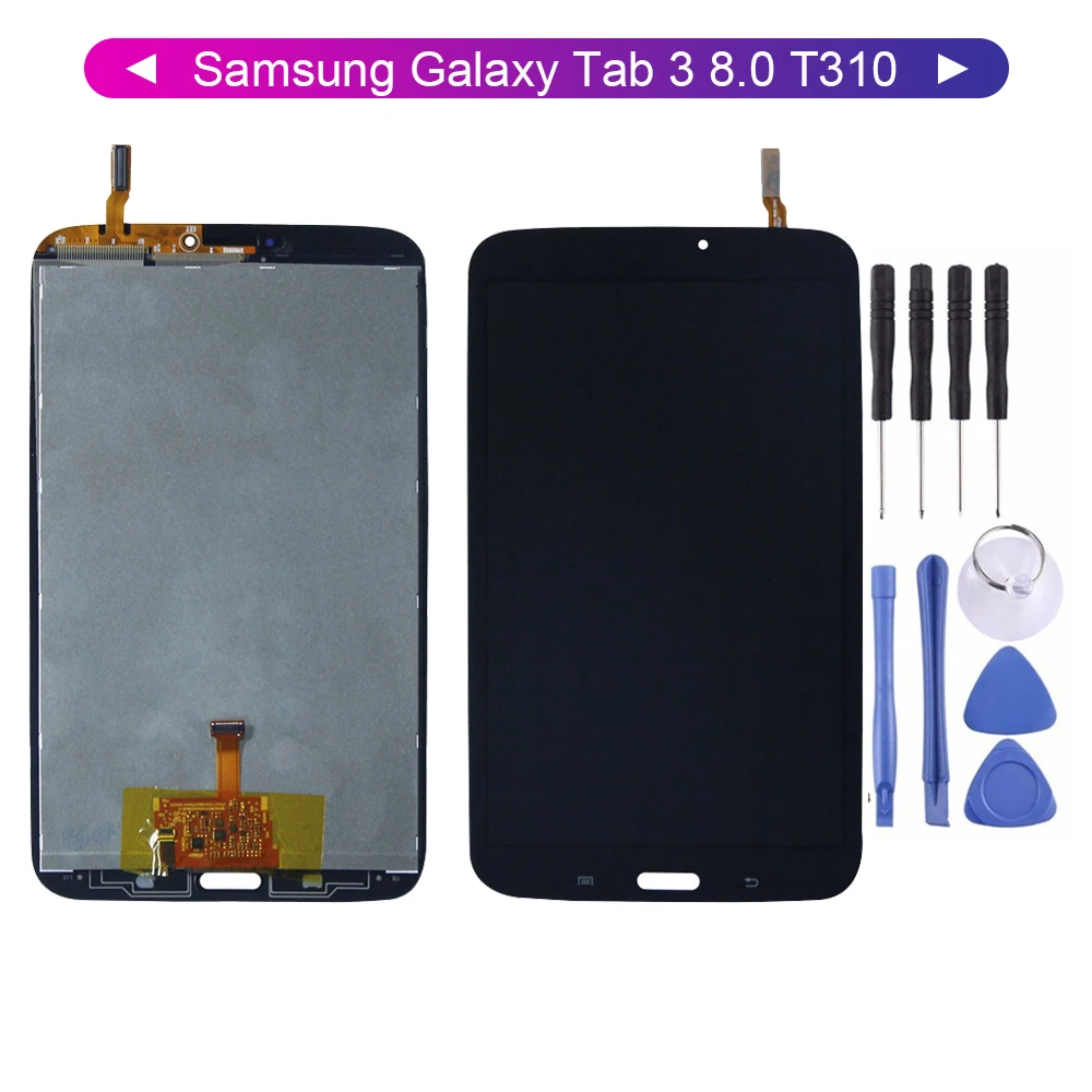 For Samsung Galaxy Tab 3 8.0 T310 SM-T310 LCD Display Digitizer Screen Touch Panel Sensor Assembly Replacement
For Samsung Galaxy Tab 3 8.0 T310 SM-T310 LCD Display Digitizer Screen Touch Panel Sensor Assembly Replacement