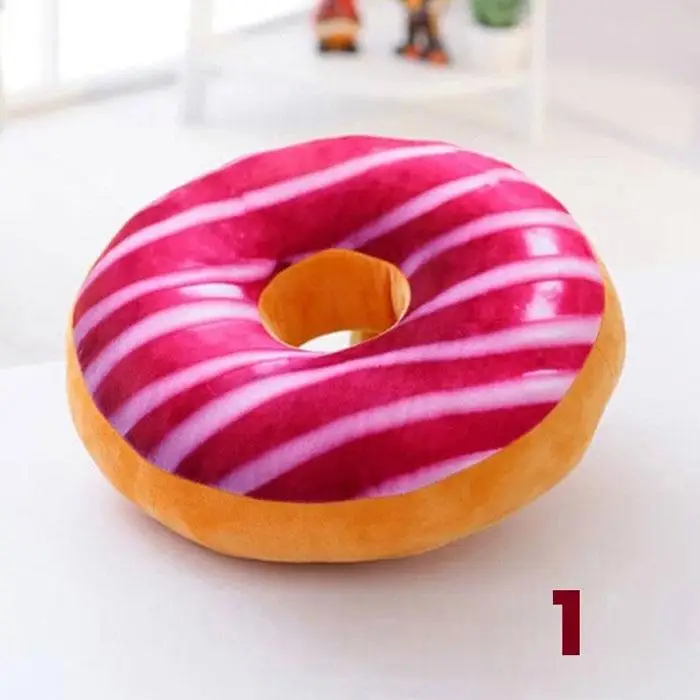 Throw Pillow 1pcs Decorative Flexible Cartoon Donut Pillow Car Bedroom Cartoon Donut 15.8 in X 15.8 in Ornament
Throw Pillow 1pcs Decorative Flexible Cartoon Donut Pillow Car Bedroom Cartoon Donut 15.8 in X 15.8 in Ornament