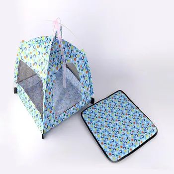Pet Tent Foldable Portable Polyester Cat Litter Kennel Summer Mesh Yarn Pet Nest With Mats Inside 4 Colors For Small Pets DB807
Pet Tent Foldable Portable Polyester Cat Litter Kennel Summer Mesh Yarn Pet Nest With Mats Inside 4 Colors For Small Pets DB807