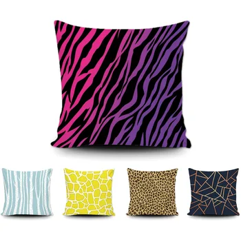 Fashion Leopard Zebra Pattern Throw Pillow Case Modern Purple Cushion Cover Custom Creative Sofa Car Cotto Pillow Cover For Gift
Fashion Leopard Zebra Pattern Throw Pillow Case Modern Purple Cushion Cover Custom Creative Sofa Car Cotto Pillow Cover For Gift