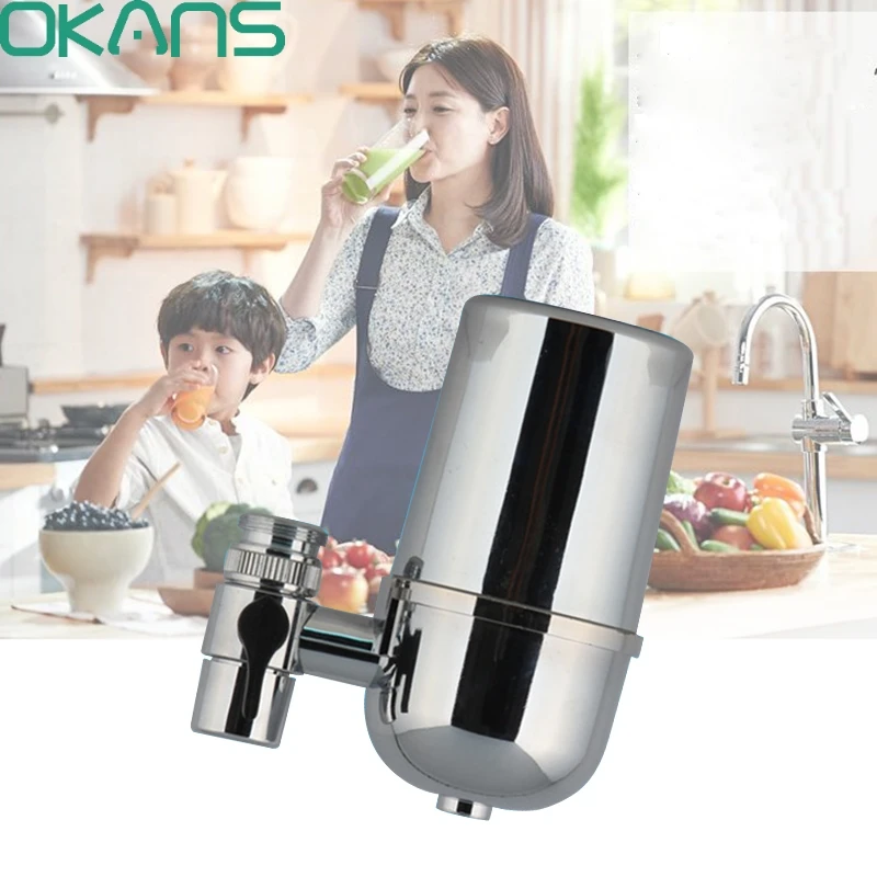 1 Pc Faucet Water Purifier Filter Water Tap Carbon Activated Purifier Filter Kitchen Clean Healthy
1 Pc Faucet Water Purifier Filter Water Tap Carbon Activated Purifier Filter Kitchen Clean Healthy