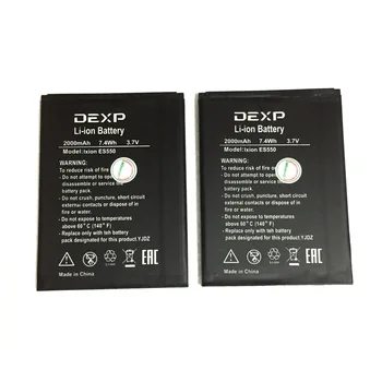 10PCS In Stock High Quality 2000mAh Battery For DEXP Ixion ES550 ES 550 Cellphone Bateria + Tracking Number
10PCS In Stock High Quality 2000mAh Battery For DEXP Ixion ES550 ES 550 Cellphone Bateria + Tracking Number