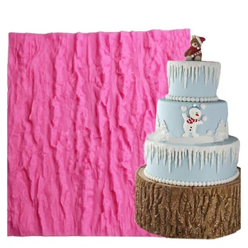 Silicone Tree Bark Shape Mold Modeling Cake Decoration Fondant Chocolate Pudding Cookie Soap Silicone Molds Baking Tools
Silicone Tree Bark Shape Mold Modeling Cake Decoration Fondant Chocolate Pudding Cookie Soap Silicone Molds Baking Tools