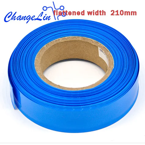 1 kg 210mm Blue Polyolefin Heat Shirnk Heatshrink Tube for 18650 Lithium Battery Pack Wire Cable Insulated Sleeving Tubing Wrap
1 kg 210mm Blue Polyolefin Heat Shirnk Heatshrink Tube for 18650 Lithium Battery Pack Wire Cable Insulated Sleeving Tubing Wrap