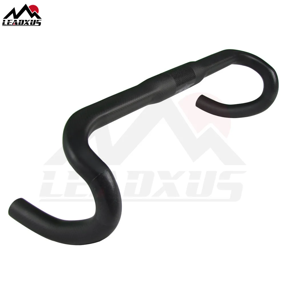 LEADXUS TX04 Ultra Light Carbon Road Bike Handlebar 3K/UD Matte Bicycle Handlebar Road Bent Bicycle Bar 38/40/42/44/46cm
LEADXUS TX04 Ultra Light Carbon Road Bike Handlebar 3K/UD Matte Bicycle Handlebar Road Bent Bicycle Bar 38/40/42/44/46cm