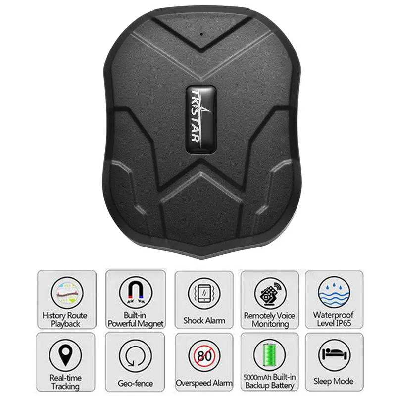 TK905 Car GPS Tracker 5000mAh Battery Standby 90 Days Vehicle Tracking Device GSM Locator Waterproof Magnet Free Web APP Monitor
TK905 Car GPS Tracker 5000mAh Battery Standby 90 Days Vehicle Tracking Device GSM Locator Waterproof Magnet Free Web APP Monitor