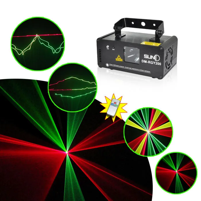 Remote 200mW RGY Laser Stage Lighting 8 CH DMX 512 PRO Scanner DJ Party KTV Show Projector Equipment Light
Remote 200mW RGY Laser Stage Lighting 8 CH DMX 512 PRO Scanner DJ Party KTV Show Projector Equipment Light