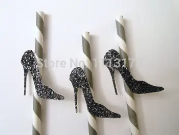 cheap glitter Bachelorette party straws decorations, bridal shower decoration- Glittered Stilleto high heel shoes straws
cheap glitter Bachelorette party straws decorations, bridal shower decoration- Glittered Stilleto high heel shoes straws