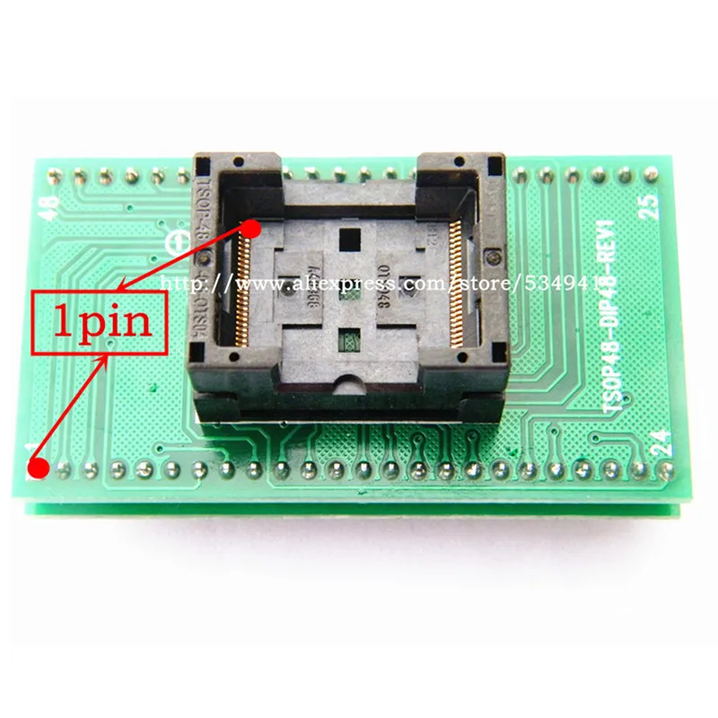 Origina New TSOP48 To DIP48 Adapter TSOP48 Socket For RT809F RT809H