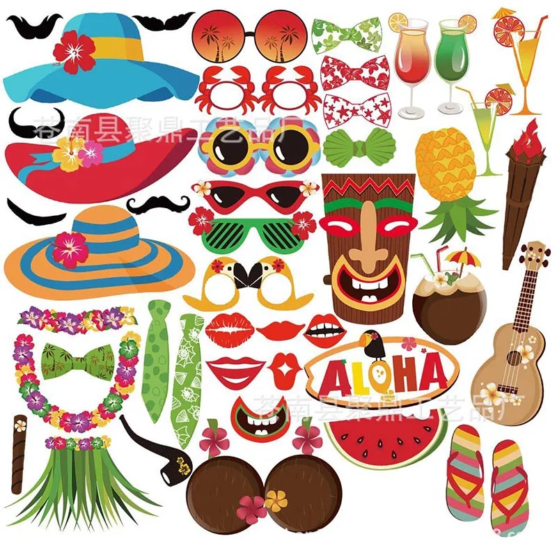 Luau Photo Booth Props Hawaii Paper Seaside Hat Hula Skirt Photobooth Props Summer Beach Pool Luau Party Decor DIY Kit
Luau Photo Booth Props Hawaii Paper Seaside Hat Hula Skirt Photobooth Props Summer Beach Pool Luau Party Decor DIY Kit