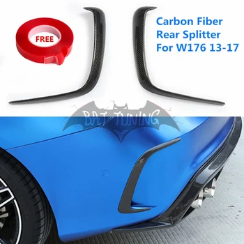 1 Pair Carbon Fiber Rear Bumper Splitter For Mercedes A-Class W176 A200 A45 AMG 13-17 Air Vent Canard Back Spoiler With Tape
1 Pair Carbon Fiber Rear Bumper Splitter For Mercedes A-Class W176 A200 A45 AMG 13-17 Air Vent Canard Back Spoiler With Tape