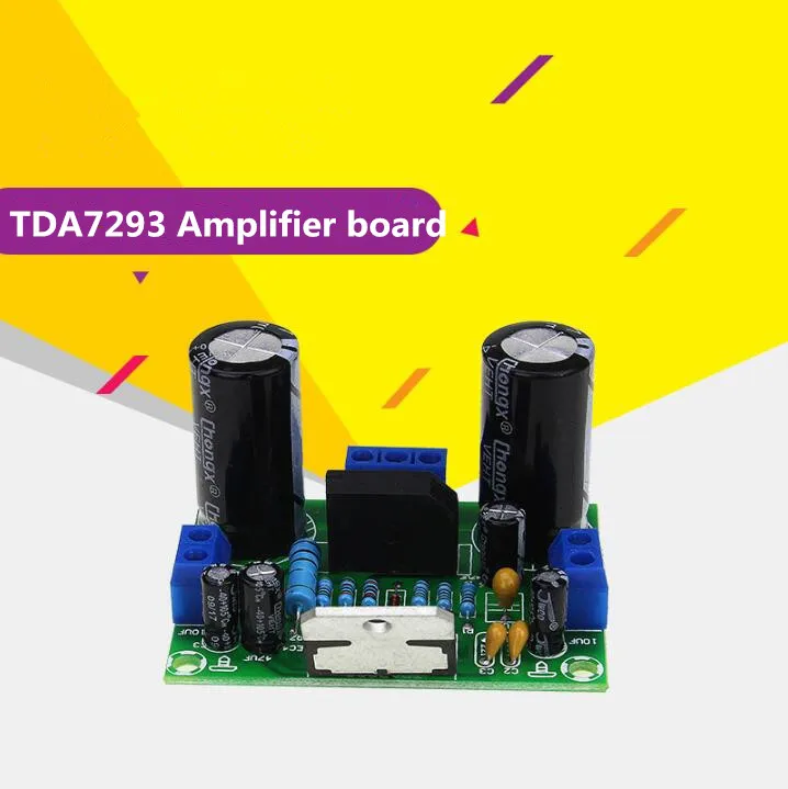 Tda7293 power amplifier board diy power amplifier module high power 100w dual 12~32V fever amplifier board mono
Tda7293 power amplifier board diy power amplifier module high power 100w dual 12~32V fever amplifier board mono