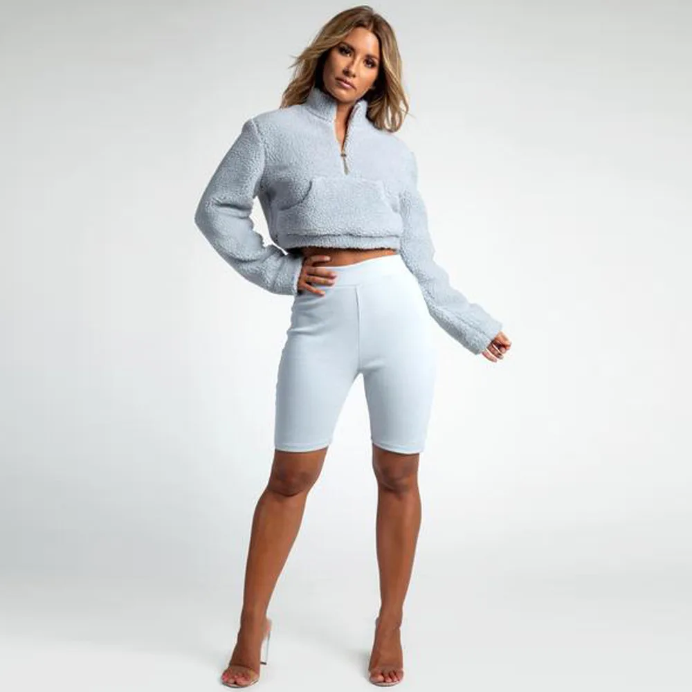2018 Winter New Women Blouses Long Sleeve Sweatshirts With Pocket Zipper High Neck Cashmere Turtleneck Fuzzy Ladies Casual Tops
2018 Winter New Women Blouses Long Sleeve Sweatshirts With Pocket Zipper High Neck Cashmere Turtleneck Fuzzy Ladies Casual Tops