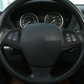 Accessory Steering Wheel trim Interior Decal Gloss Black Button For BMW X5 E70 2008-2013 ABS
Accessory Steering Wheel trim Interior Decal Gloss Black Button For BMW X5 E70 2008-2013 ABS