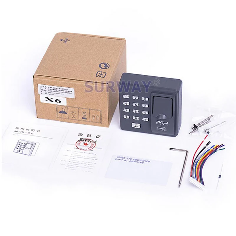 Fingerprint access control machine with keypad fingerprint scanner for RFID door access control system
Fingerprint access control machine with keypad fingerprint scanner for RFID door access control system