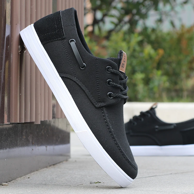 2019 Summer Canvas Shoes Men Casual Shoes Lace-up Comfortable Breathable Men Sneakers High Quality Wear resistant Flat Shoes Man
2019 Summer Canvas Shoes Men Casual Shoes Lace-up Comfortable Breathable Men Sneakers High Quality Wear resistant Flat Shoes Man