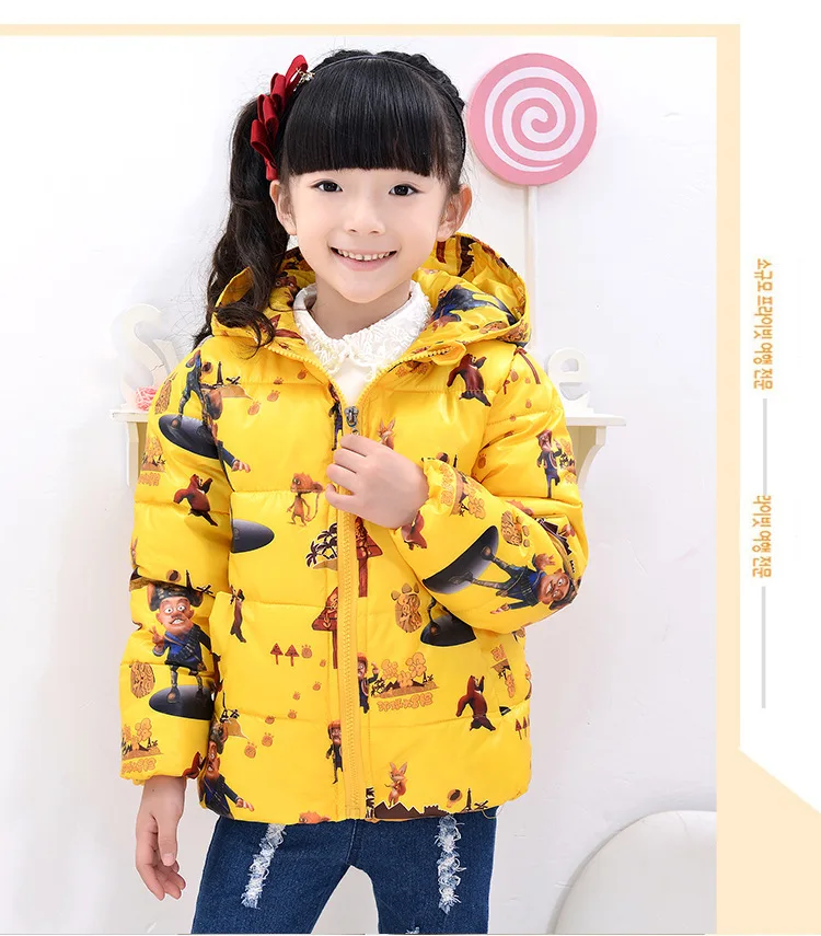 2016 Winter warmBaby Boy girls down Jackets Children Outerwear cartoon Hoody kids Outfits Kids clothing Vetement Garcon J005 
2016 Winter warmBaby Boy girls down Jackets Children Outerwear cartoon Hoody kids Outfits Kids clothing Vetement Garcon J005