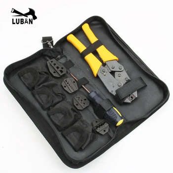 Solar Crimping Pliers Tools PV Photovoltaic Wire Cable Crimper For MC3 MC4 Connector Terminal Pins Wiring