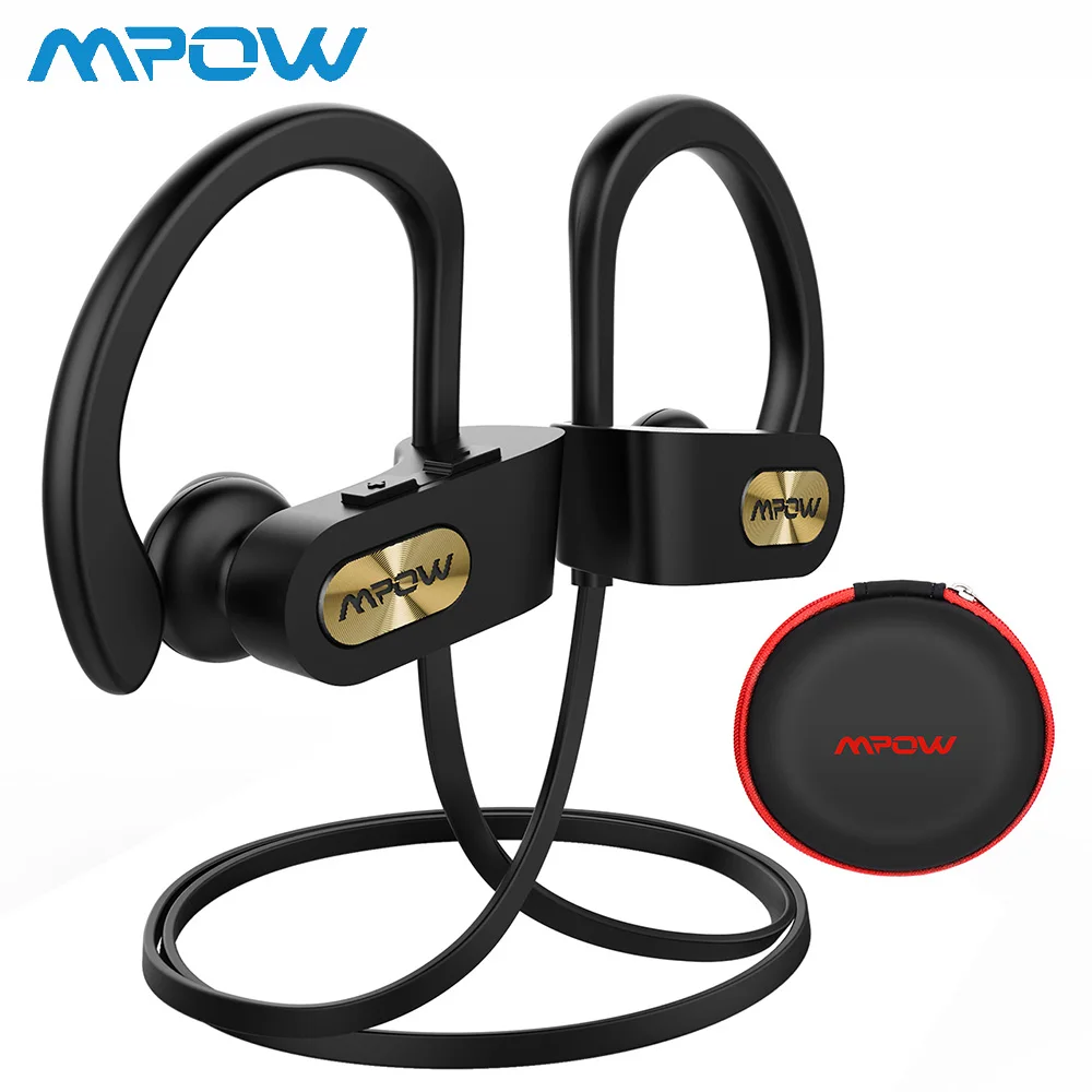 Mpow Flame Bluetooth 5.0 Earphone Sports Headsets HiFi Stereo Headphones IPX7 Waterproof Noise Cancelling Headsets with Mic Case
Mpow Flame Bluetooth 5.0 Earphone Sports Headsets HiFi Stereo Headphones IPX7 Waterproof Noise Cancelling Headsets with Mic Case