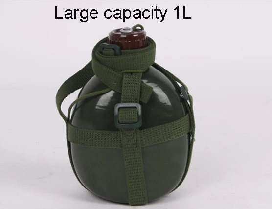 Large capacity 1L outdoor aluminum nostalgic vintage travel army fan water bottle military training sports bottle free shipping
Large capacity 1L outdoor aluminum nostalgic vintage travel army fan water bottle military training sports bottle free shipping