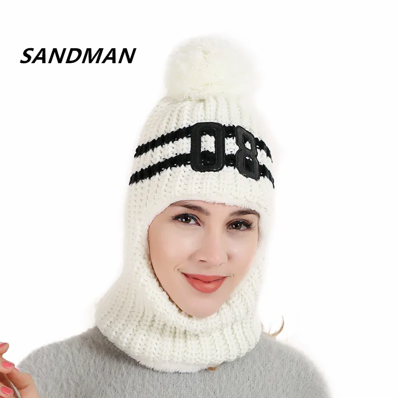 SANDMAN High Quality Wool Cotton Beanie Scarf Add Knit Lining Winter Hats Warm Fur Pom Pom Cap Skullies & Knit Hats For Women
SANDMAN High Quality Wool Cotton Beanie Scarf Add Knit Lining Winter Hats Warm Fur Pom Pom Cap Skullies & Knit Hats For Women