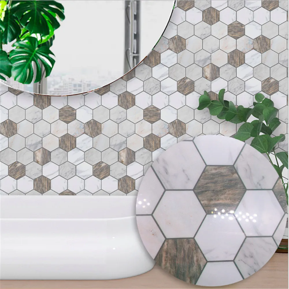 Funlife new art creative home decoration brown white marble texture tile wall sticker TS028
Funlife new art creative home decoration brown white marble texture tile wall sticker TS028