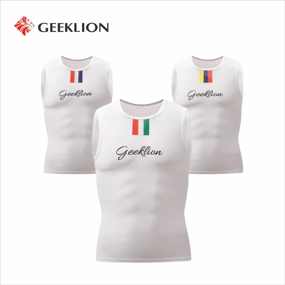 Geeklion Breathable Summer Cycling Vest Sleeveless Close Fitting Bike Underwear MTB Cycling Clothing Keeping-Dry Undershirt
Geeklion Breathable Summer Cycling Vest Sleeveless Close Fitting Bike Underwear MTB Cycling Clothing Keeping-Dry Undershirt