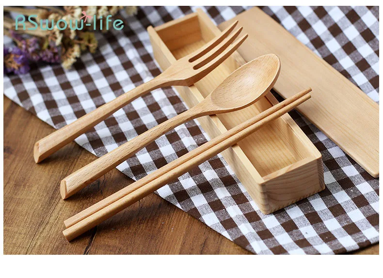 Portable Hygiene Creative Tableware Chopsticks Spoon Fork Wooden Chopsticks Box Set Environmentally Friendly Wooden Tableware
Portable Hygiene Creative Tableware Chopsticks Spoon Fork Wooden Chopsticks Box Set Environmentally Friendly Wooden Tableware