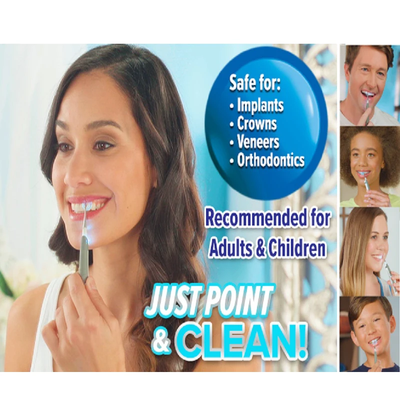 2018 New Electric Sonic Pic Tooth Stain Eraser Plaque Remover Dental Tool Kit Teeth Whitening Ultrasonic Dental Cleaning System
2018 New Electric Sonic Pic Tooth Stain Eraser Plaque Remover Dental Tool Kit Teeth Whitening Ultrasonic Dental Cleaning System